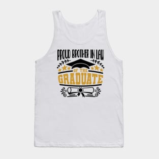 Proud Brother In Law Of The Graduate Graduation Gift Tank Top